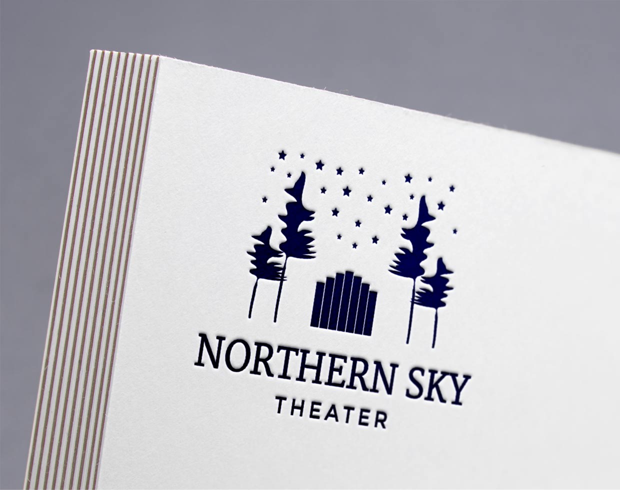 northern sky theater Logo Design