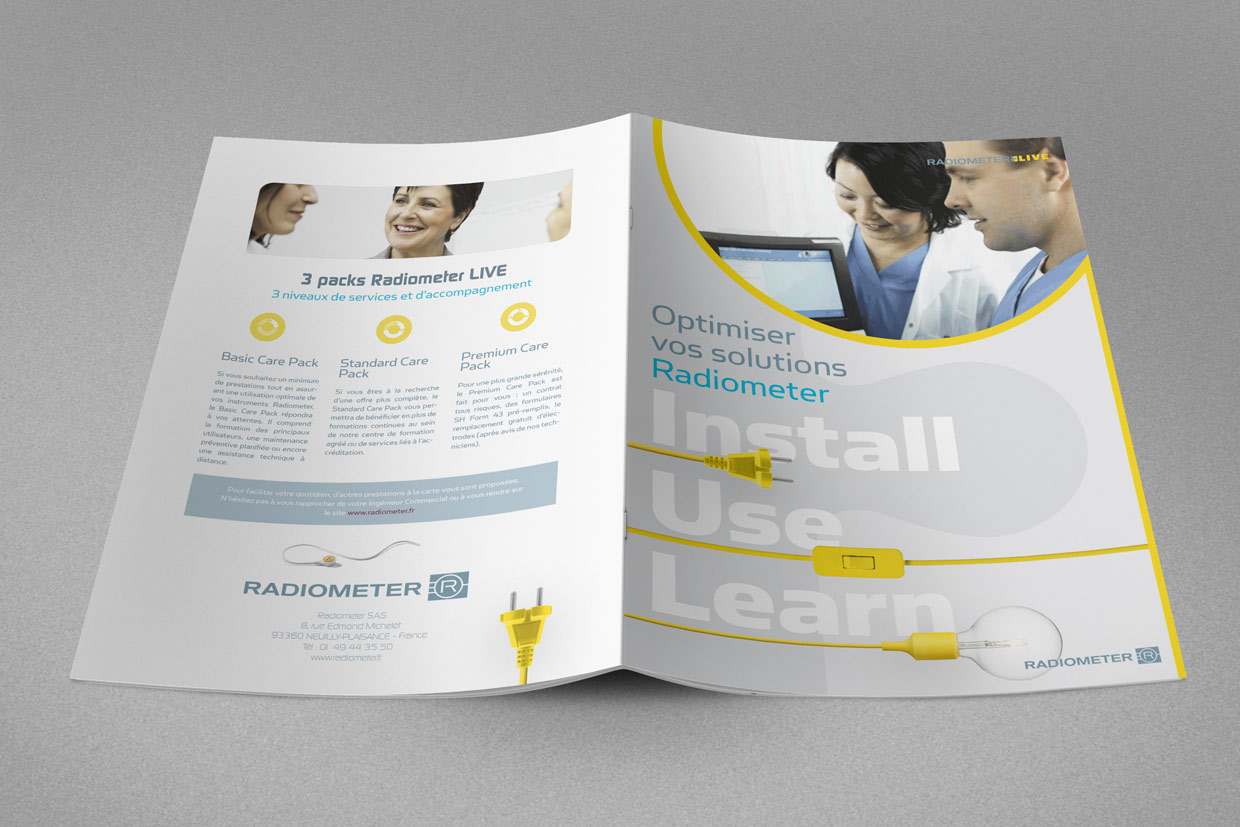 Brochure Design - Back View